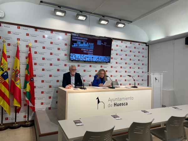 El Ayuntamiento de Huesca presenta el Reglamento de Voluntariado local