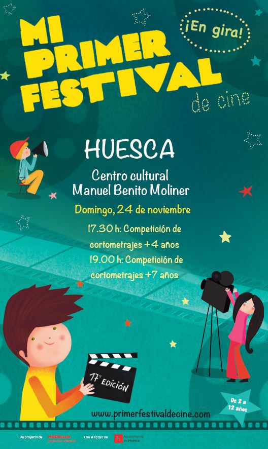 Mi Primer Festival de Cine Infantil llega a Huesca