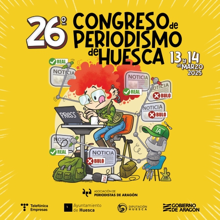 Imagen XXVI Congreso de Periodismo de Huesca (13/03/2025-14/03/2025)